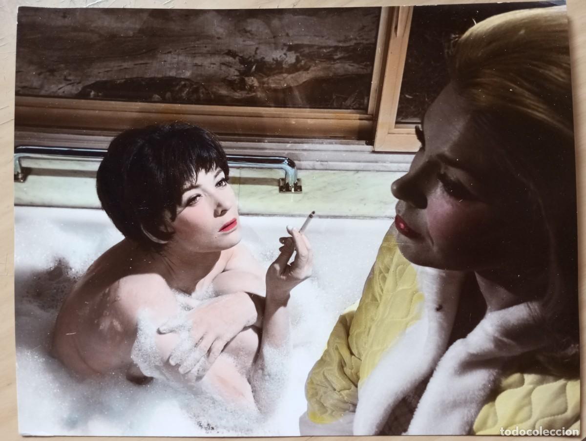 Cine: LAS AMIGAS. FOTO COLOREADA. SONIA BRUNO, TERESA GIMPERA