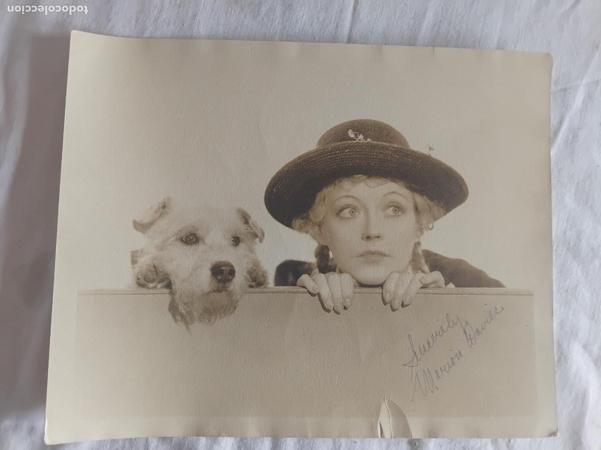 Cine: MARION DAVIES FOTOGRAFIA 25,50 X 20,50 cm.