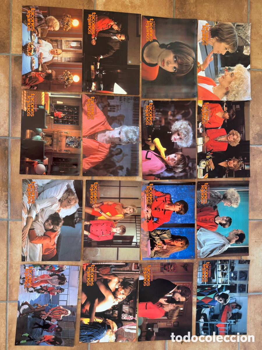 Cine: TACONES LEJANOS FOTOCROMOS ORIGINALES PEDRO ALMODOVAR