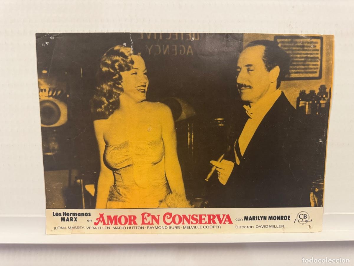 Cine: Amor en conserva, Marilyn Monroe, Vera Ellen, 1 Fotocromos