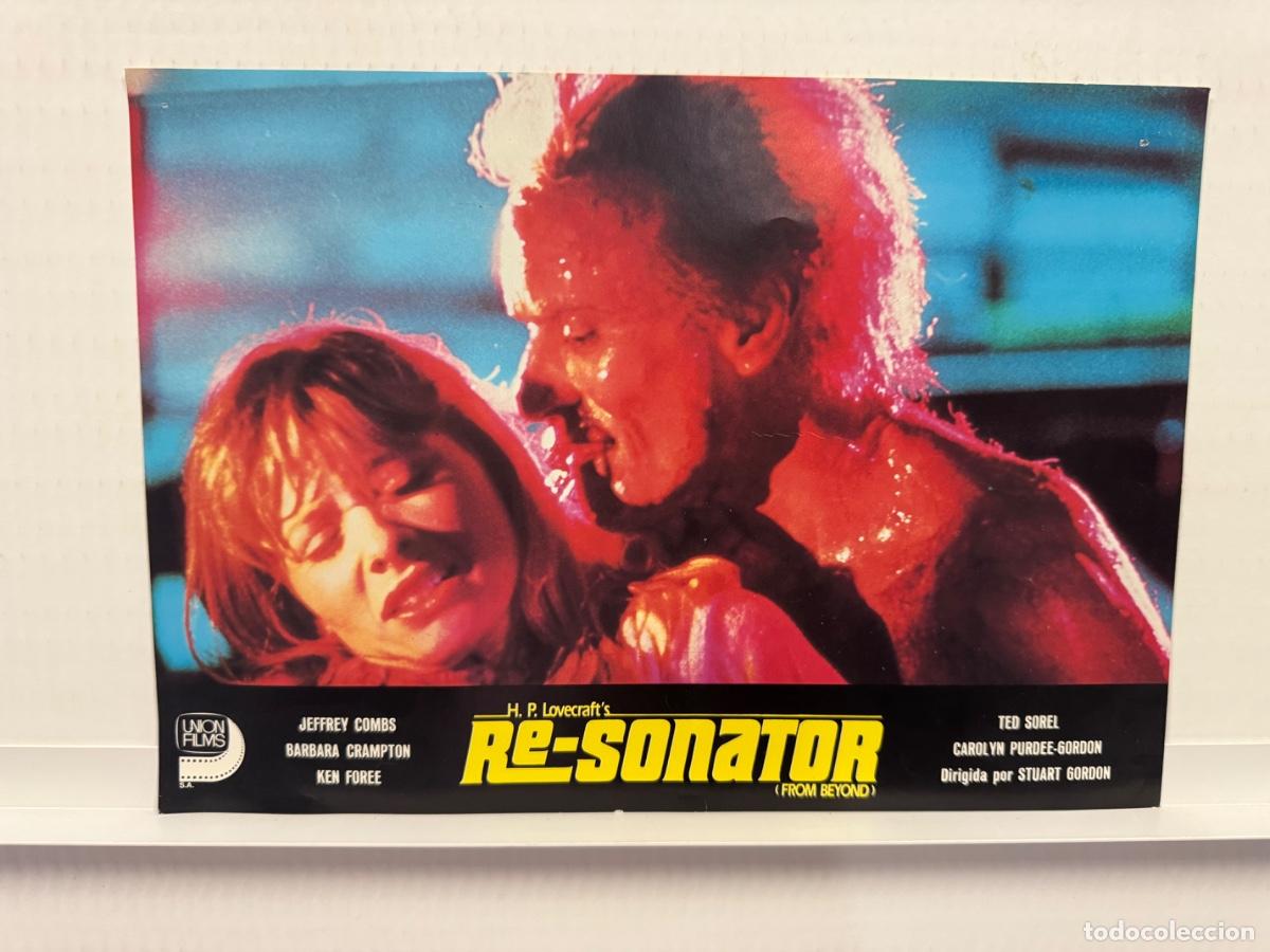 Cine: Re-Sonator, Jeffrey Combs, Barbara Crampton, 1 Fotocromos