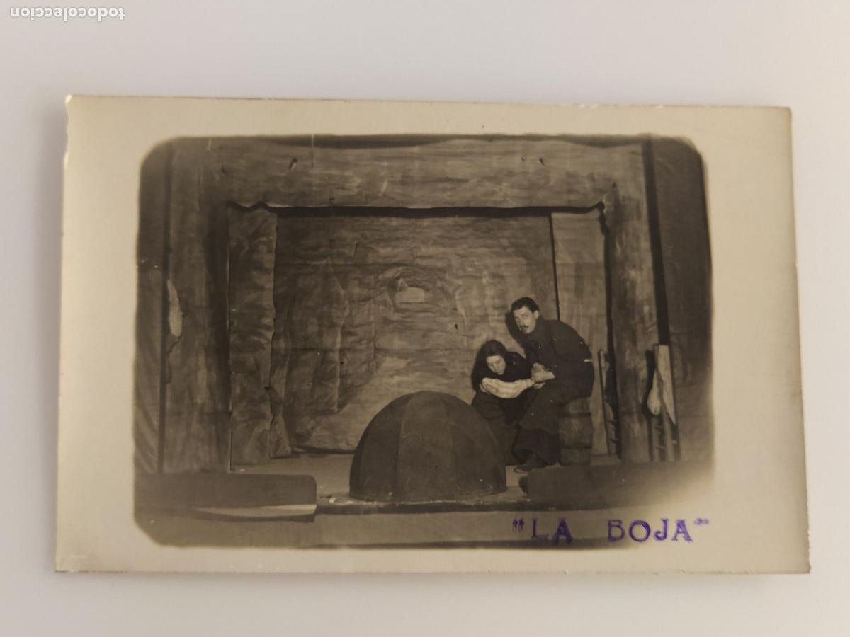 Cine: LA BOJA - COMPANYIA DRAMATICA TALON PERBELLINI - TEATRO - FOTOGRAFICA - POSTAL ANTIGUA -(116.394)
