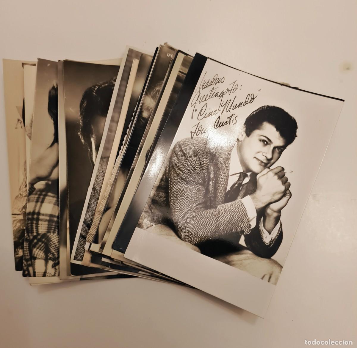 Cine: Lote de 50 tarjetas fotograf&iacute;as actores y actrices Hollywood todas en blanco y negro