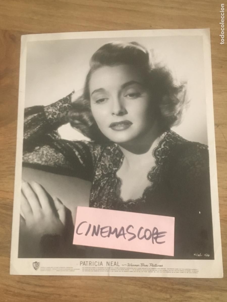 Cine: patricia neal foto original antigua