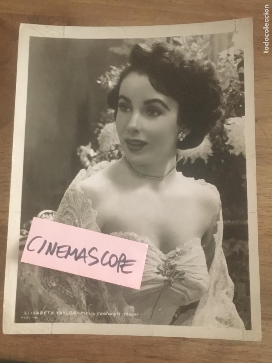 Cin&eacute;ma: elizabeth taylor foto original antigua