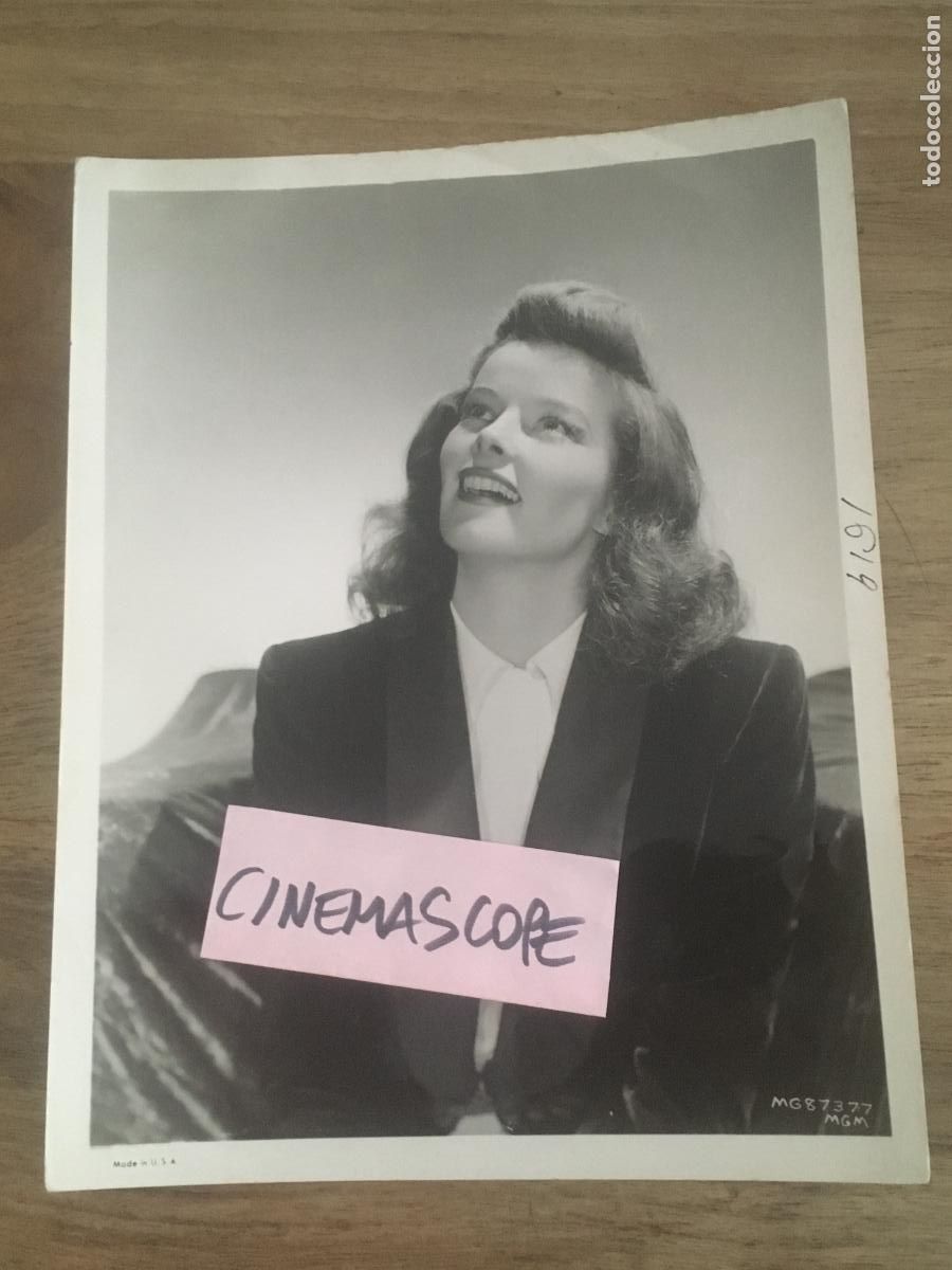 Cine: katharine hepburn foto original antigua