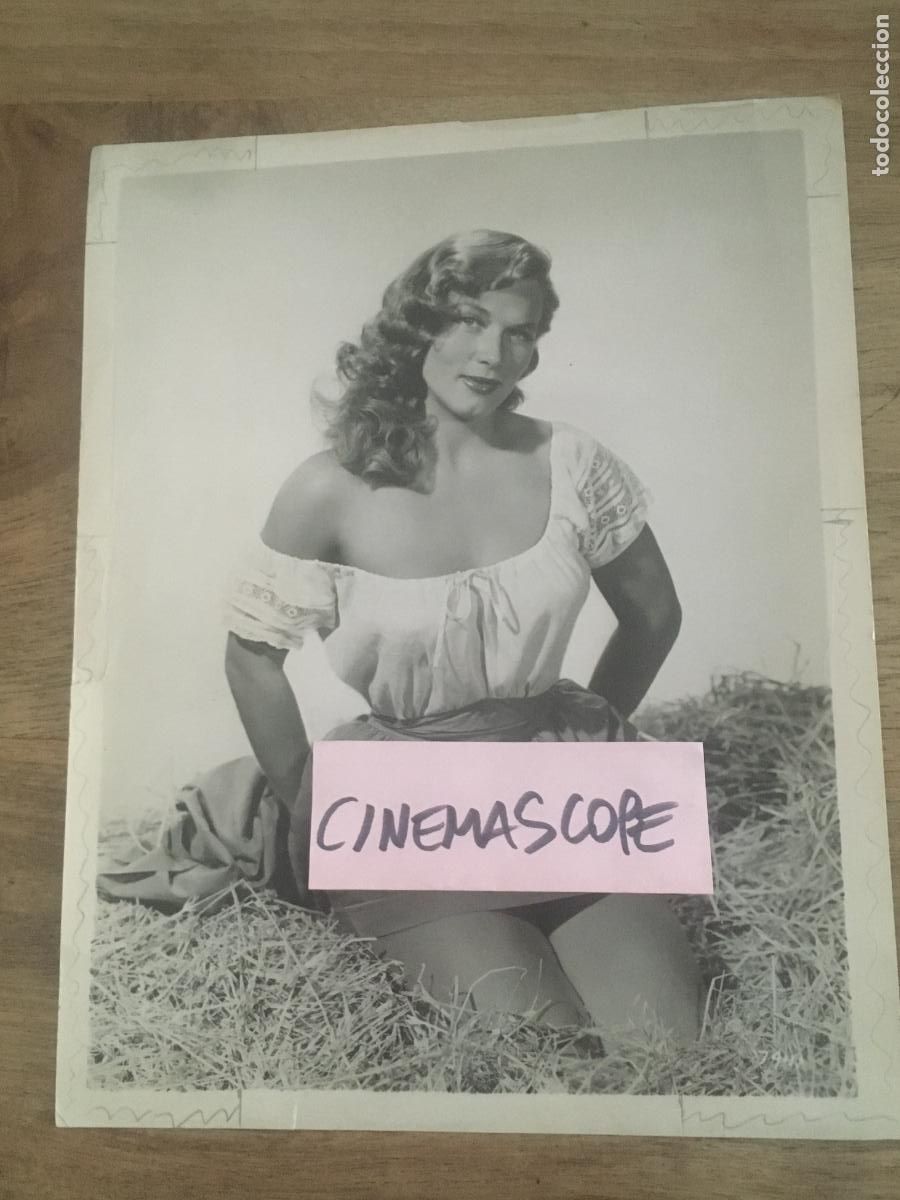 Cine: denise darcel foto original antigua