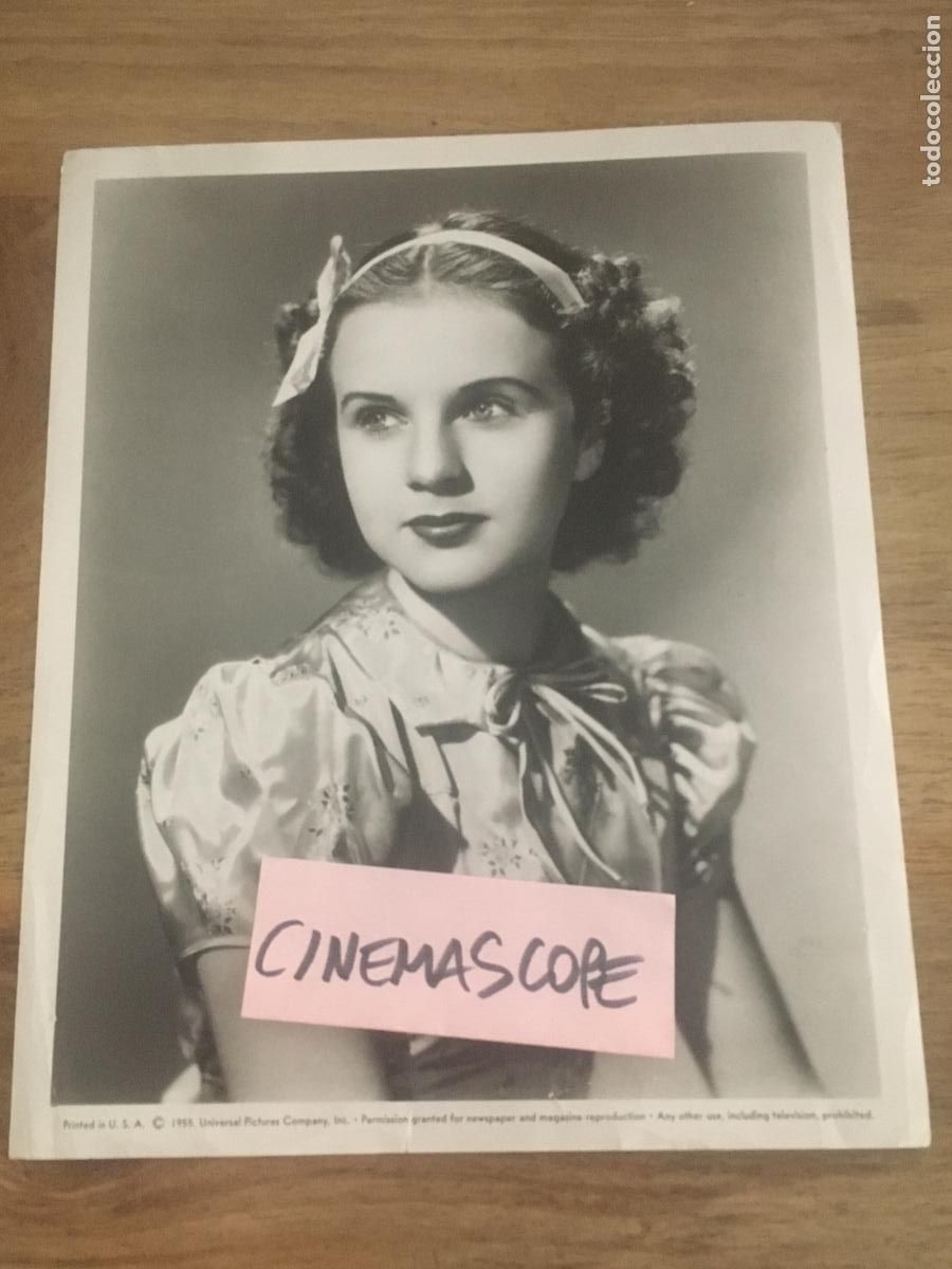 Cine: diana durbin foto original antigua