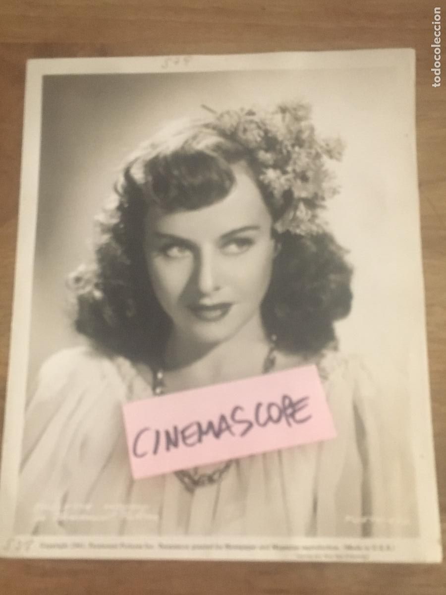Cine: paulette goddard foto original antigua