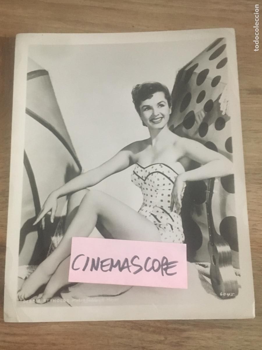 Cine: debbie reynolds foto original antigua