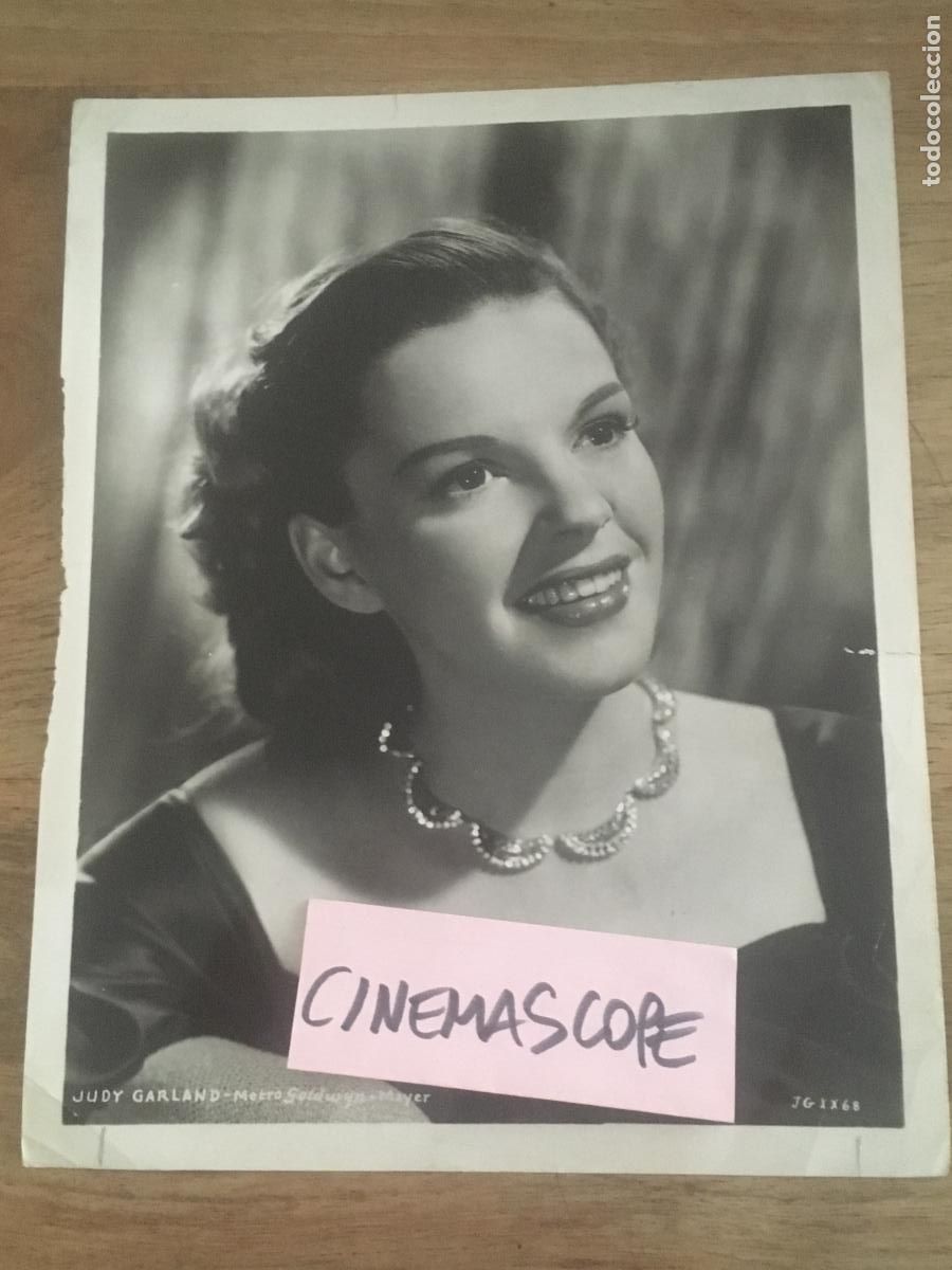 Cine: judy garland foto original antigua