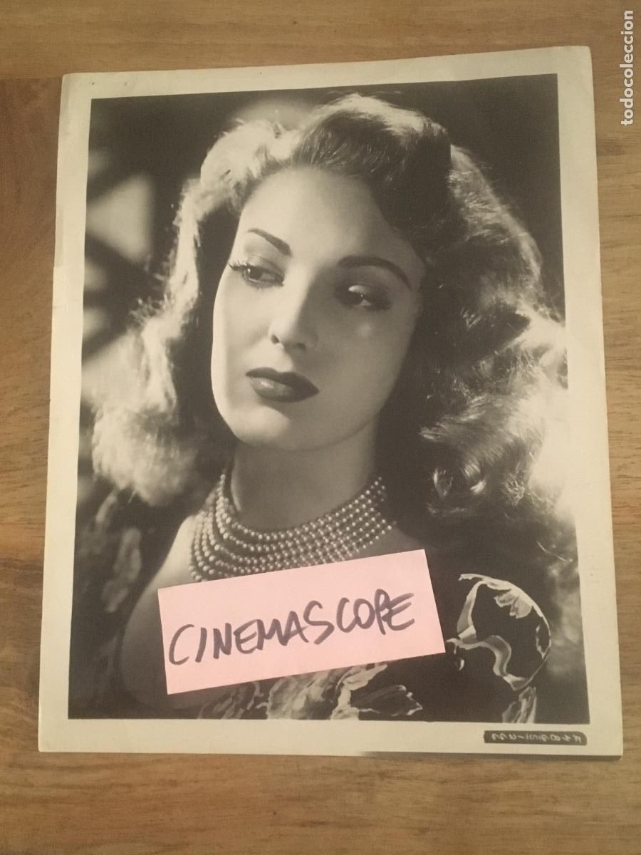 Cine: linda darnell foto original antigua