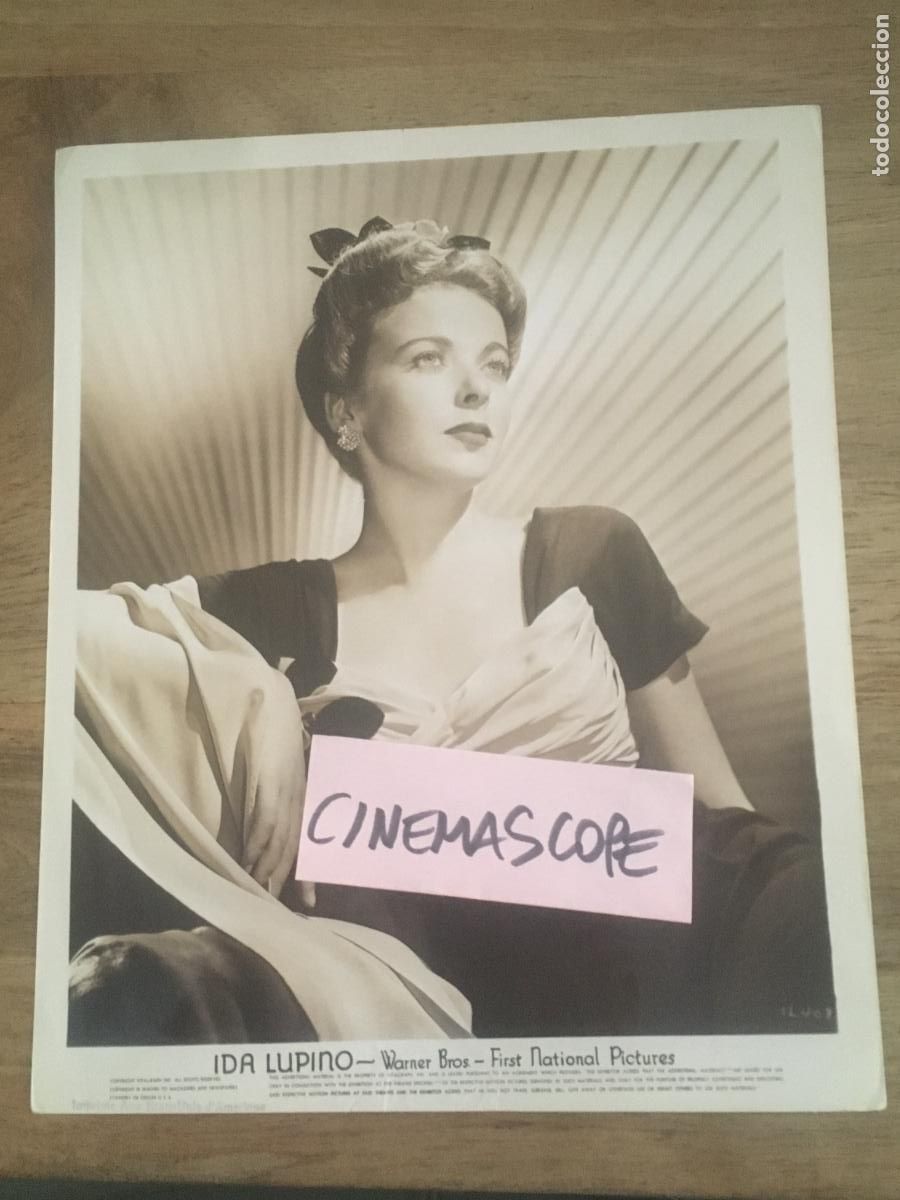 Cine: ida lupino foto original antigua