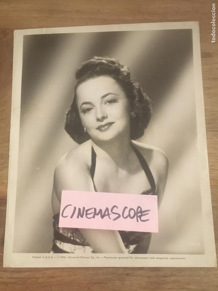 Cine: olivia de havilland foto original antigua