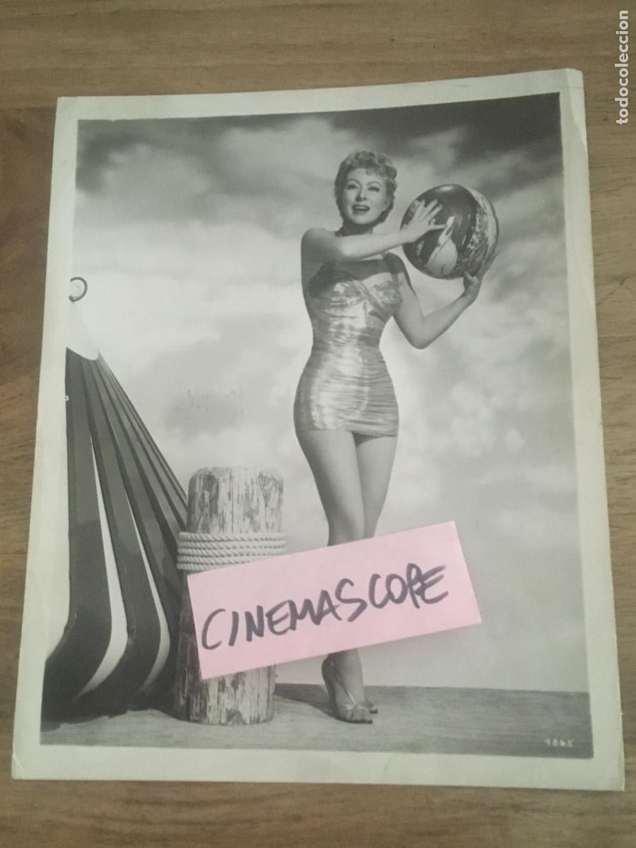 Cine: greer garson foto original antigua