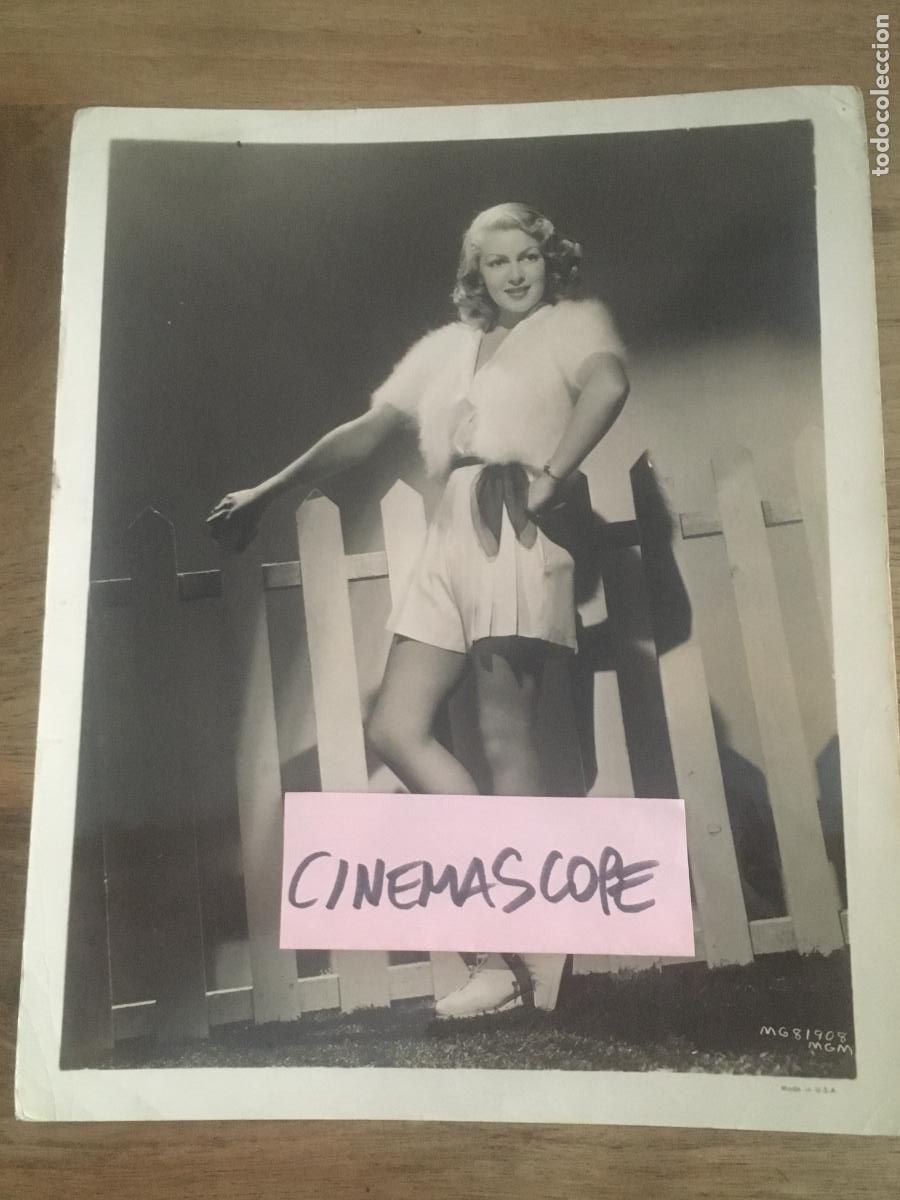 Cine: lana turner foto original antigua
