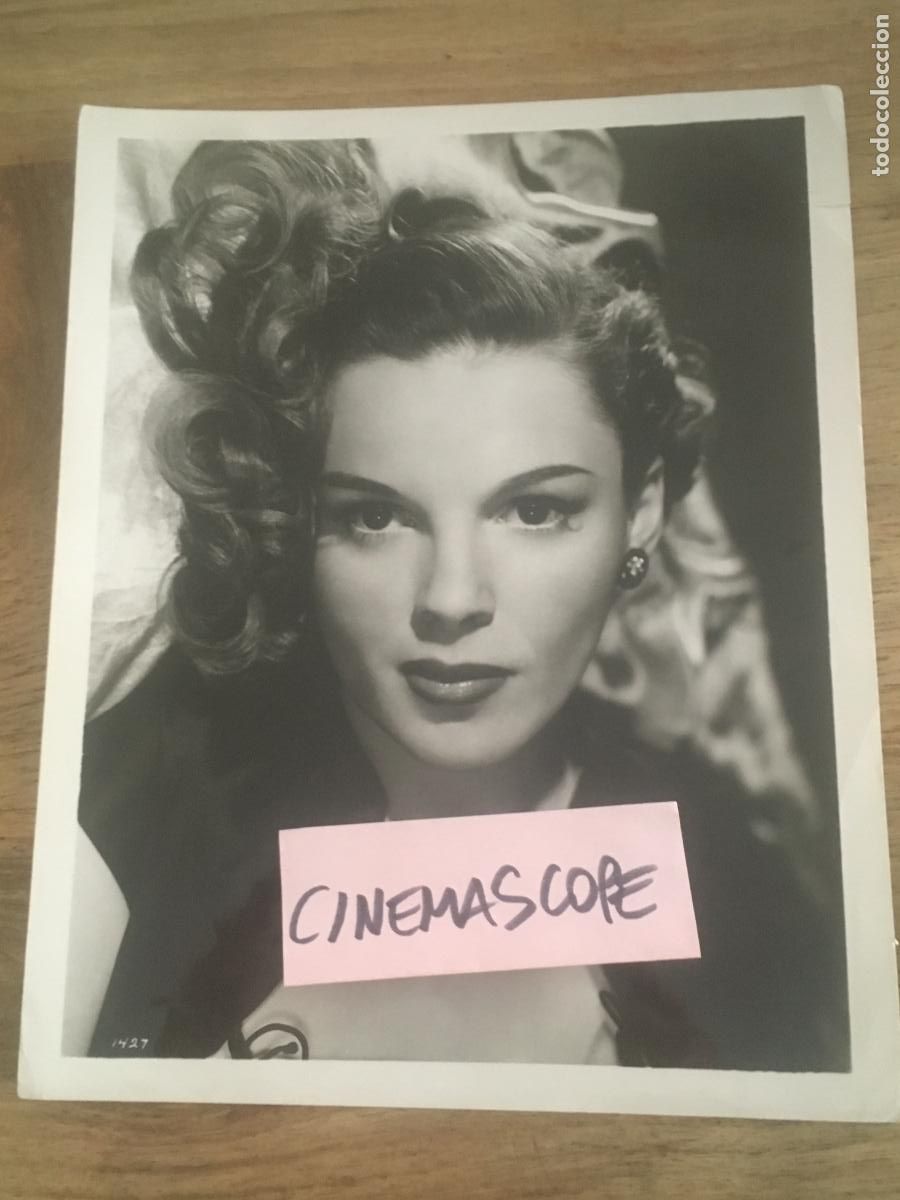 Cine: judy garland foto original antigua