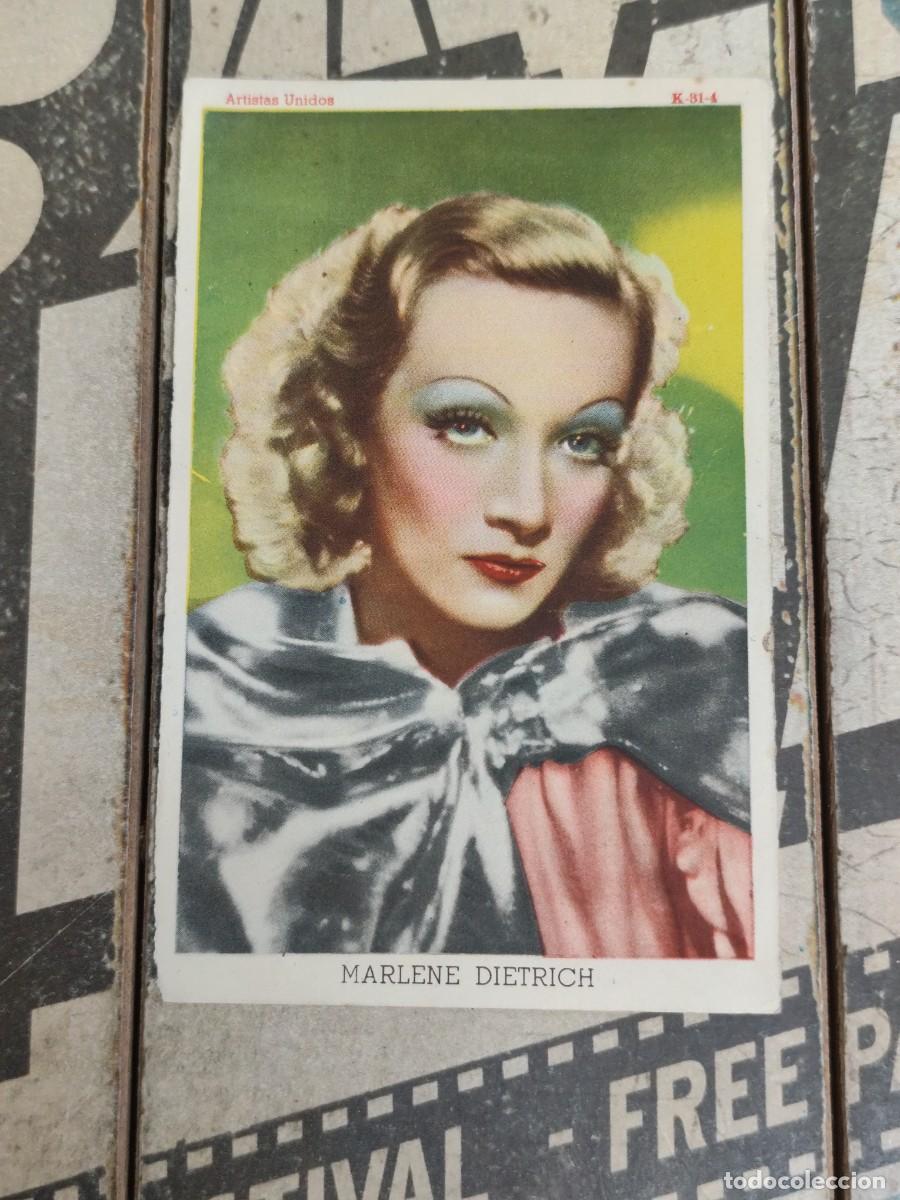 Cine: Marlene Dietrich K-31-4 Artistas Unidos