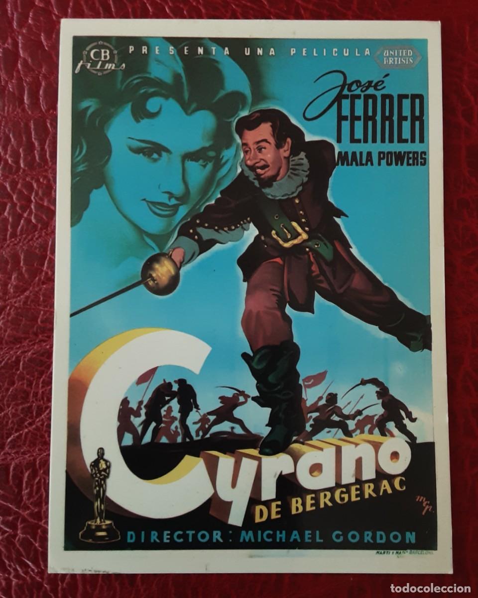 Cine: CYRANO DE BERGERAC, JOS&Eacute; FERRER, MALA POWERS.
