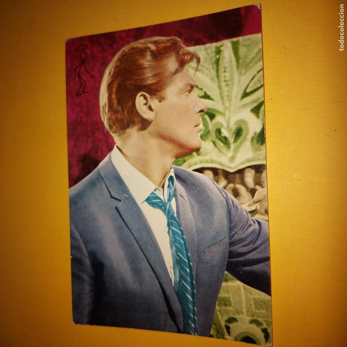 Cine: TARJETA POSTAL CINE *ROGER MOORE - EL SANTO*