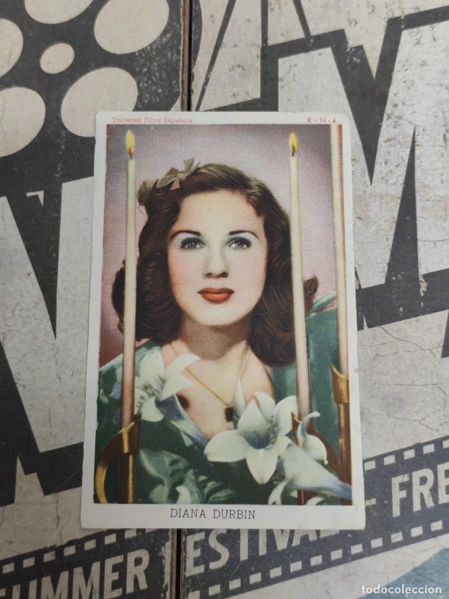 Cine: Diana Durbin K-14-4 Universal Films Espa&ntilde;ola