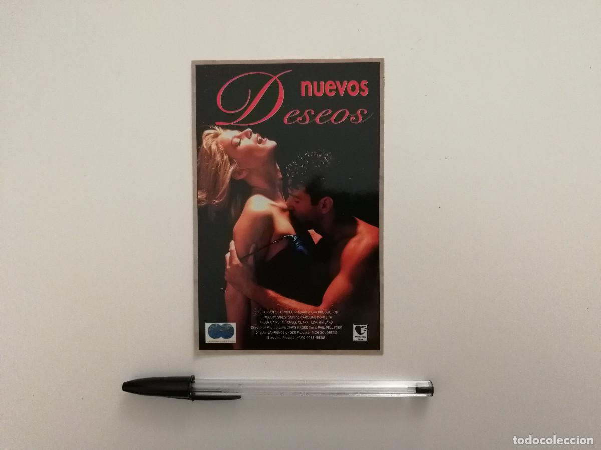 Cine: TARJETA ACARTONADA -10*15- NUEVOS DESEOS - Marc Greenberg - Caroline Monteith - NOVEL DESIRES