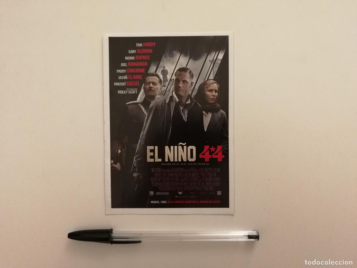 Cine: FICHA COLECCIONABLE -10*15- EL NI&Ntilde;O 44 - TOM HARDY