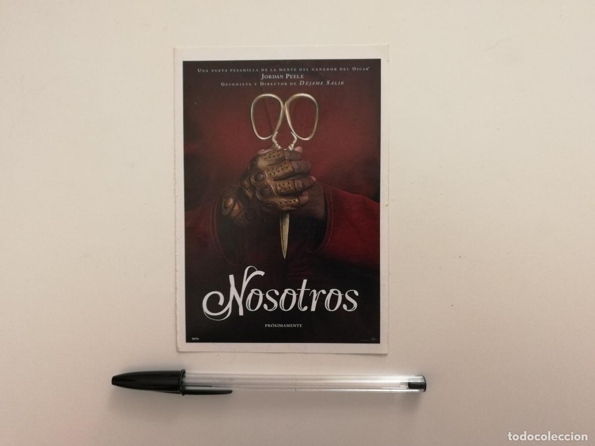 Cine: FICHA COLECCIONABLE -10*15- NOSOTROS - TERROR - Jordan Peele