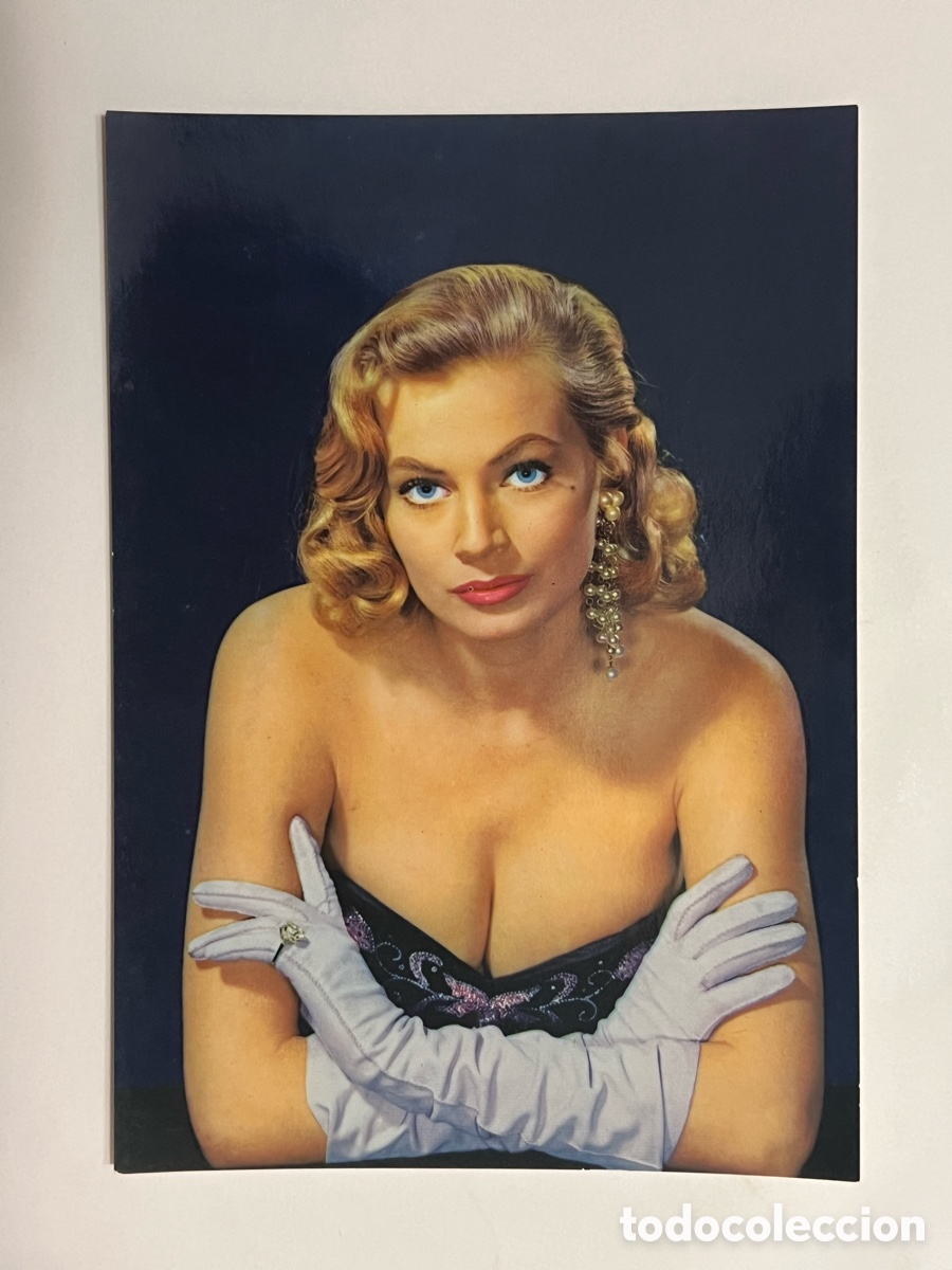 Cine: ANITA EKBERG. Actriz Sueca. La Dolce Vita. Postal Rotalcolor. Edici&oacute;n Italiana