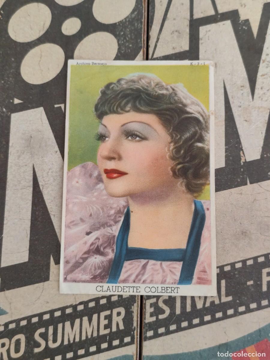 Cine: Claudette Colbert K-3-1 Archivo Bermejo