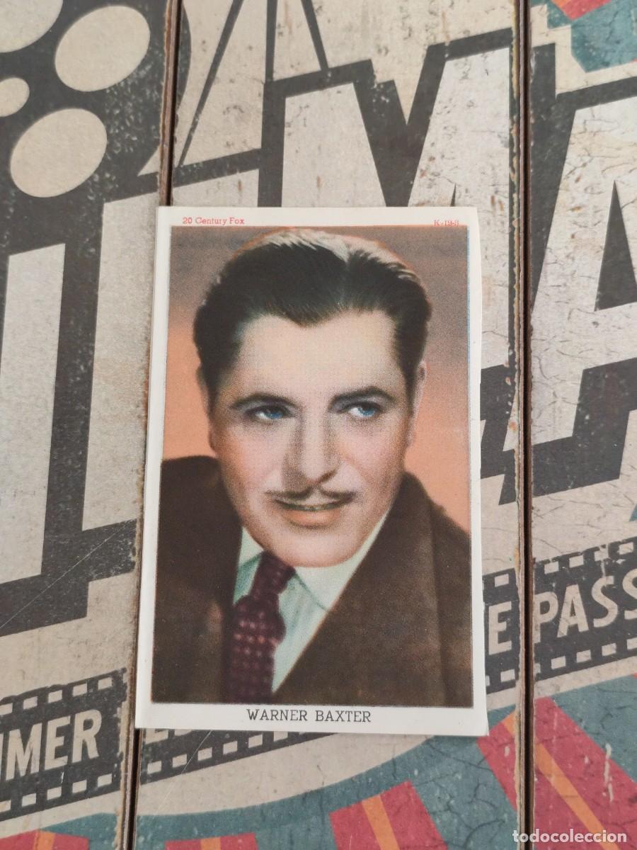 Cine: Warner Baxter K-19-3 20 Century Fox