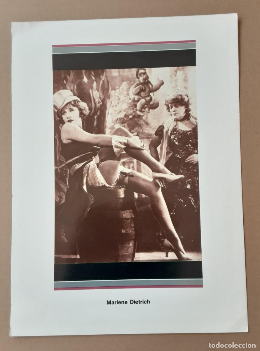 Cine: MARLENE DIETRICH, ESCENA DE LA PELICULA &rdquo; EL &Aacute;NGEL AZUL&rdquo;.