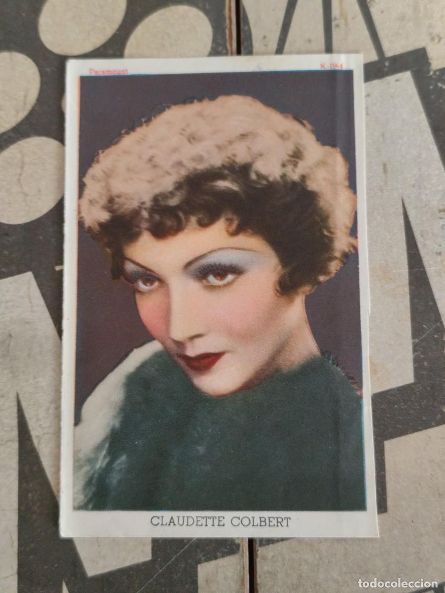 Cine: Claudette Colbert K-19-4 Paramount