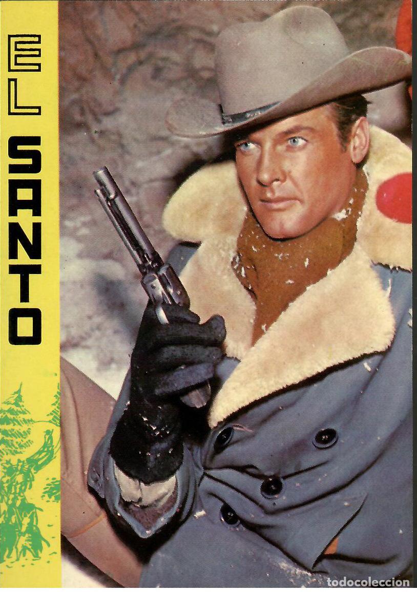 Cine: El Santo, Roger Moore. n&ordm; 701 . Edicion Oscarcolor. no escrita. Vell i Bell