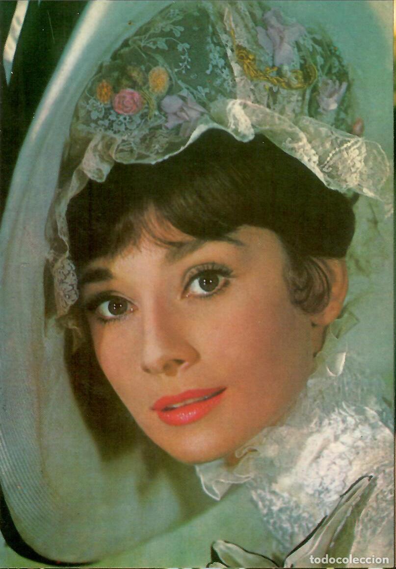 Cine: Audrey Hepburn . n&ordm; 1609 . Edicion Oscarcolor para Klasik Kards. no escrita. Vell i Bell