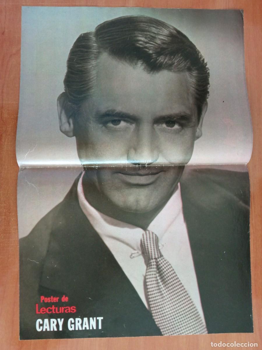 Cine: CARY GRANT, POSTER SACADO DE LA REVISTA LECTURAS