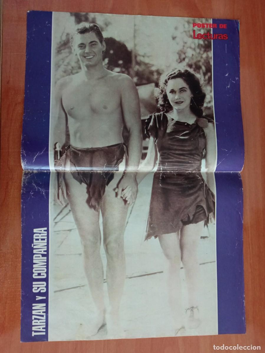Cine: TARZAN Y SU COMPA&Ntilde;ERA, POSTER SACADO DE LA REVISTA LECTURAS