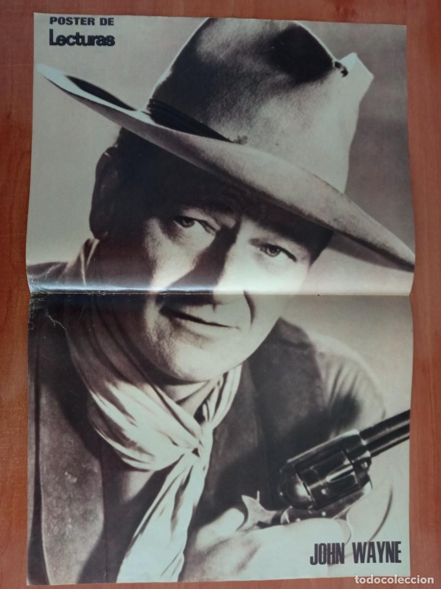 Cine: JOHN WAYNE, POSTER SACADO DE LA REVISTA LECTURAS