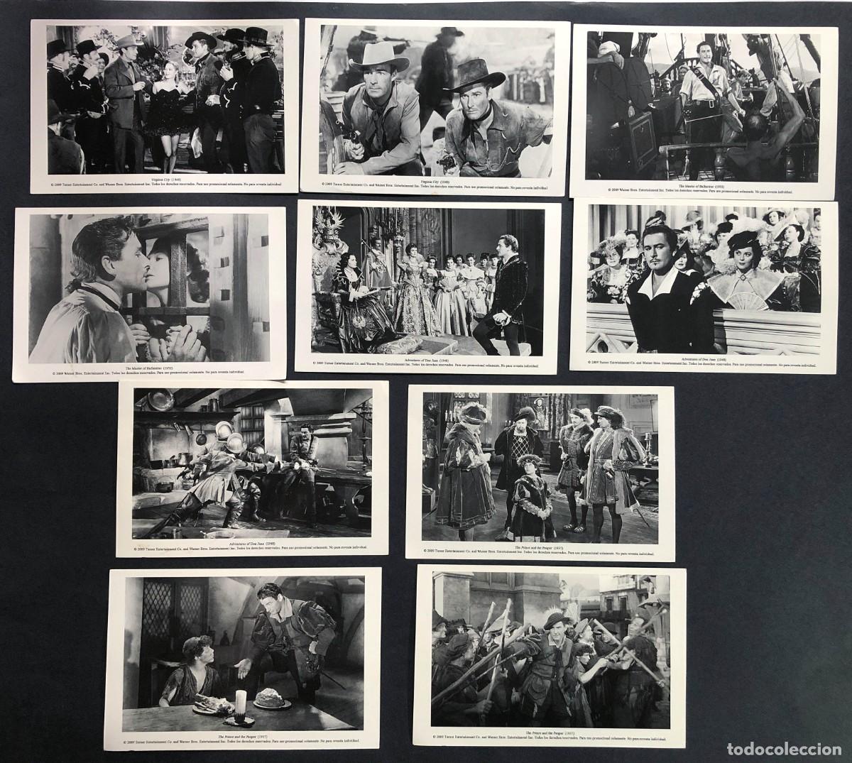 Cine: POSTALES P&Eacute;LICULAS / ERROL FLYNN / TURNER ENTERTAINMENT - WARNER / A&Ntilde;O 2009
