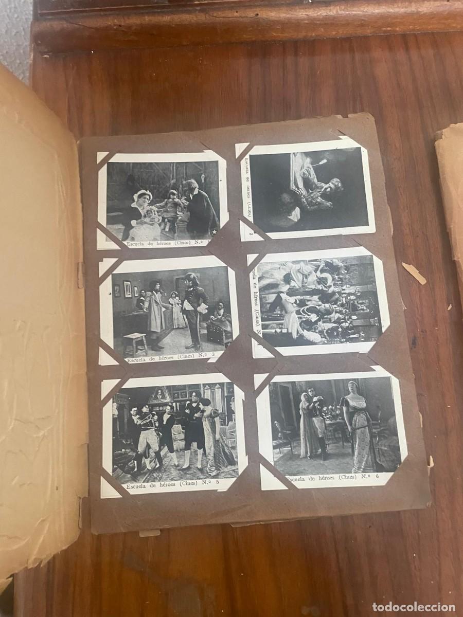 Cine: Lote total de 5 &aacute;lbumes antiguos de fototipias de cine mudo (A&ntilde;os 20 - Tiket Films Barcelona).