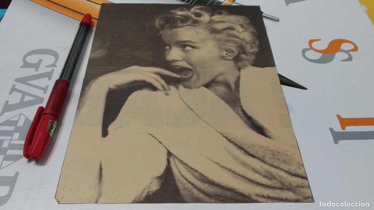 Cine: Marilyn Monroe - RECORTE REVISTA DE LOS 90 - 15X21 CM