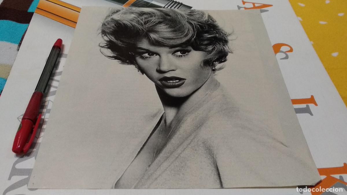Cine: JANE FONDA - RECORTE REVISTA HOJA 1992 -