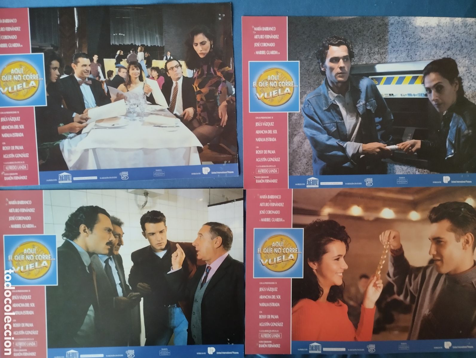 Cinema: 8 FOTOCROMOS - AQUI EL QUE NO CORRE VUELA
