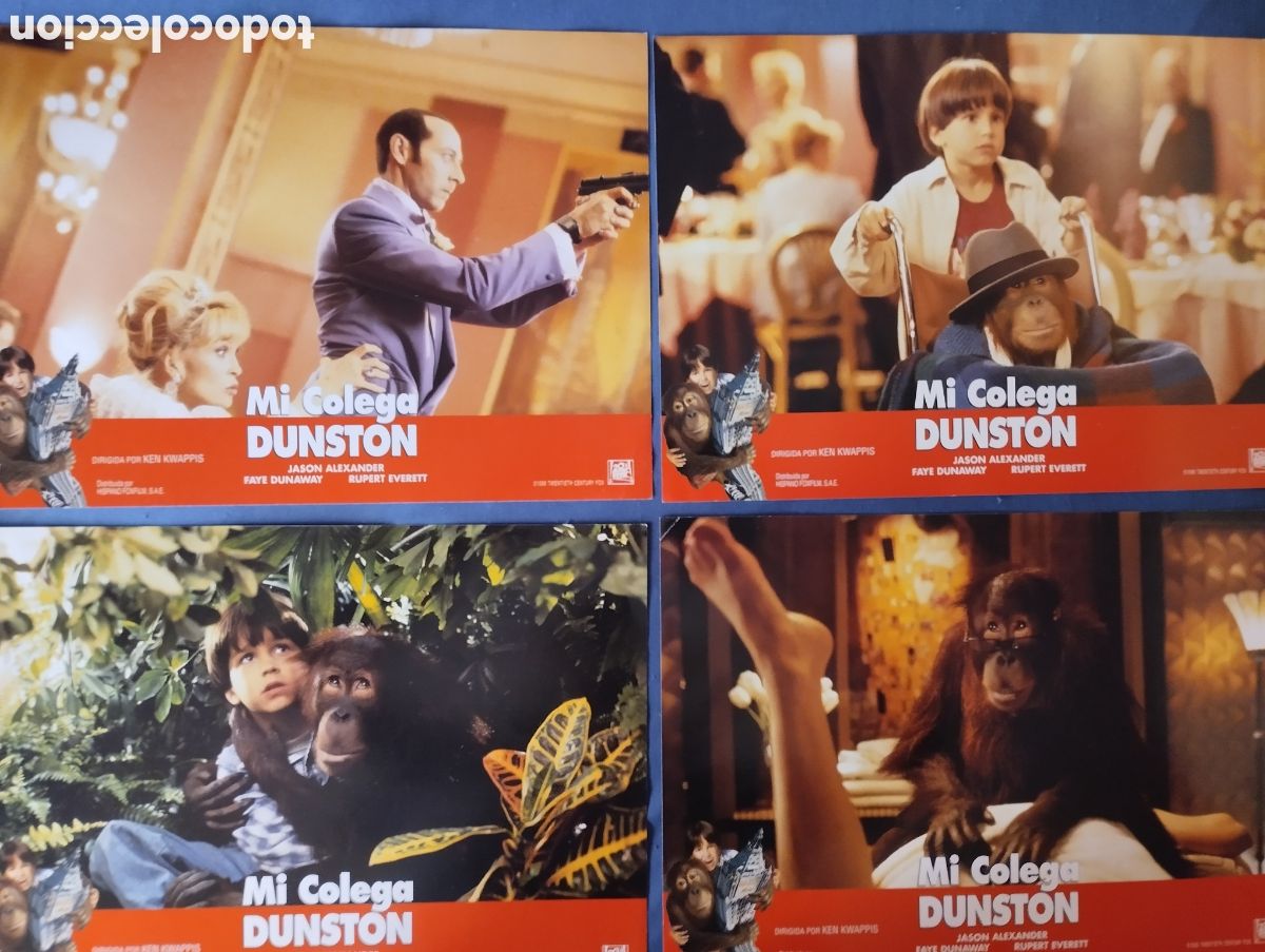Cine: 4 FOTOCROMOS - MI COLEGA DUNSTON