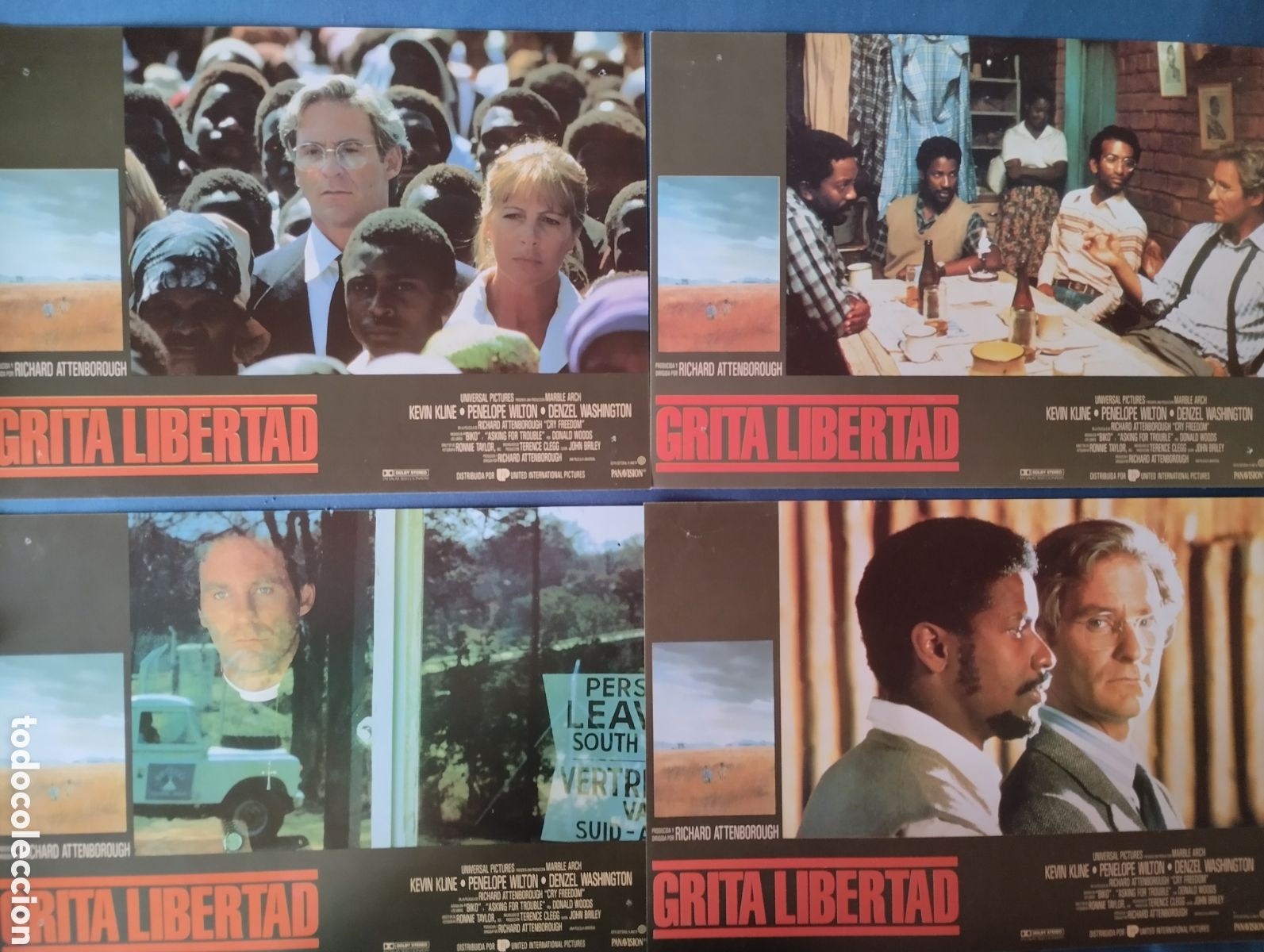 Cin&eacute;ma: 8 FOTOCROMOS - GRITA LIBERTAD