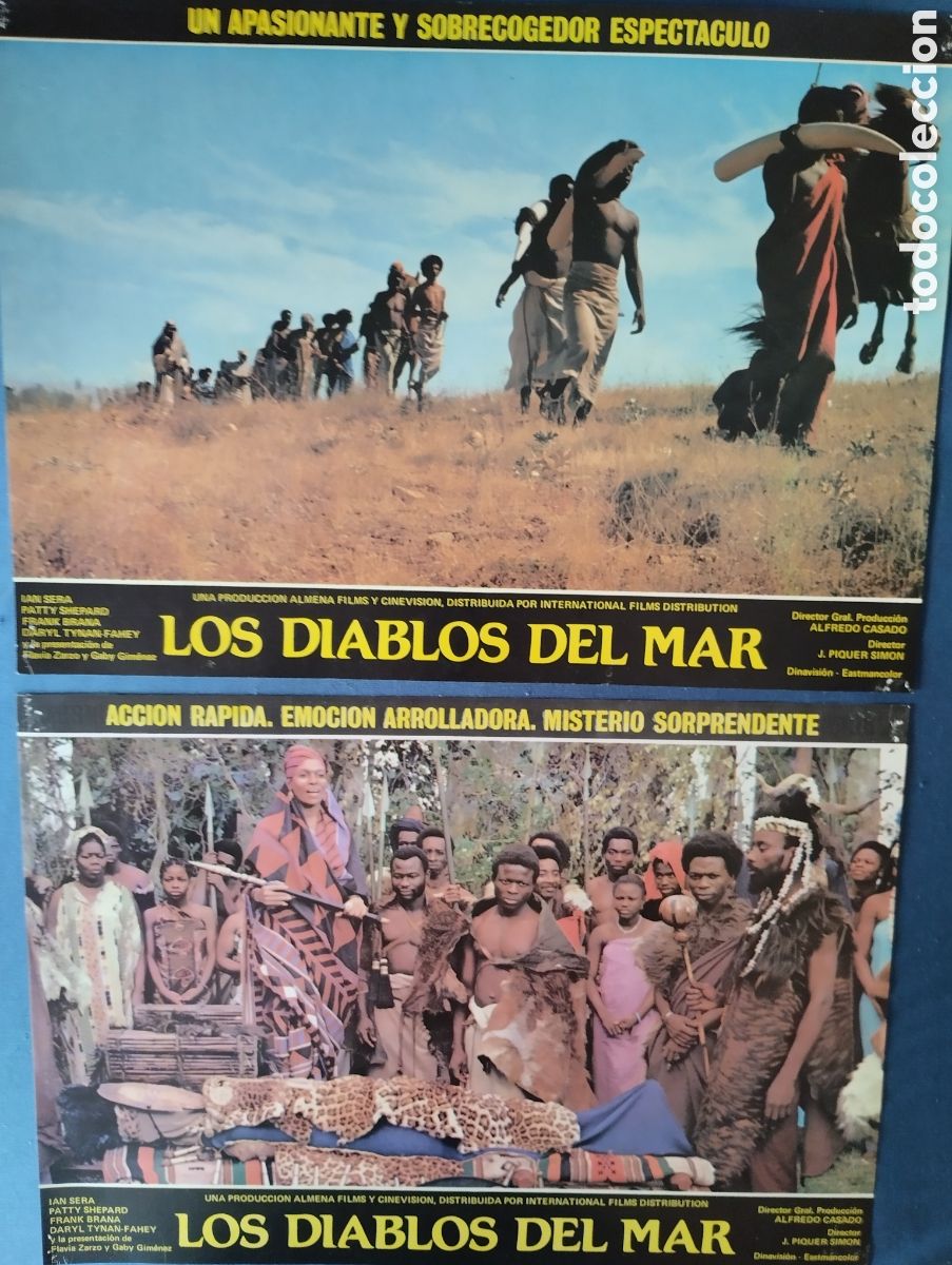 Cin&eacute;ma: 10 FOTOCROMOS - LOS DIABLOS DEL MAR