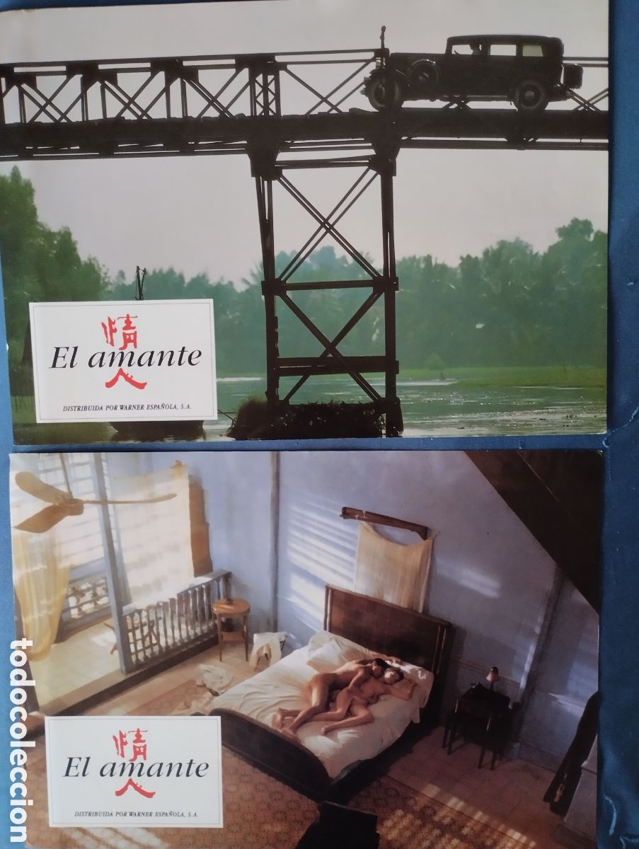 Cine: 2 FOTOCROMOS - EL AMANTE