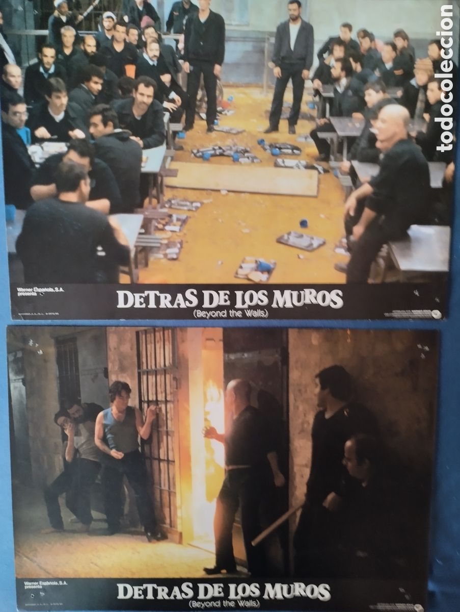 Cine: 10 FOTOCROMOS - DETR&Aacute;S DE LOS MUROS