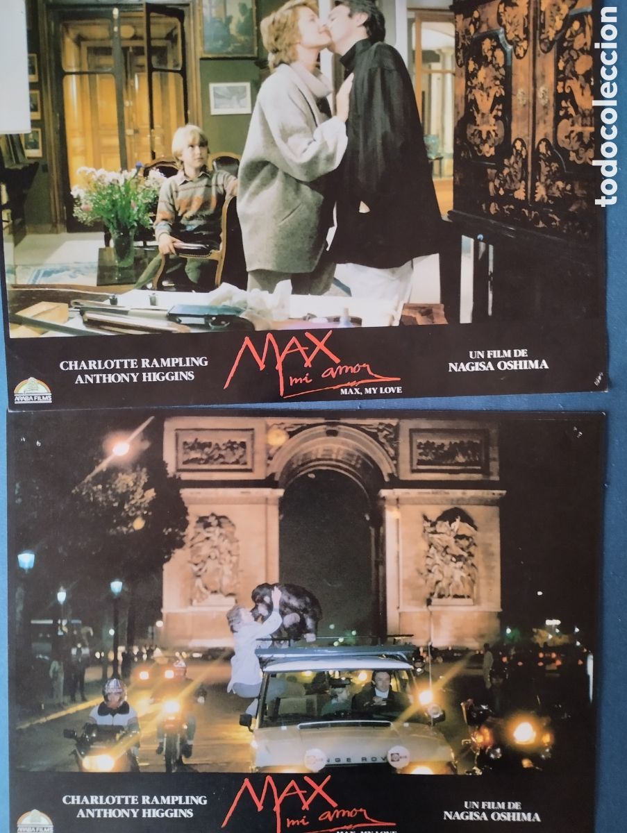 Cine: 2 FOTOCROMOS - MAX MI AMOR