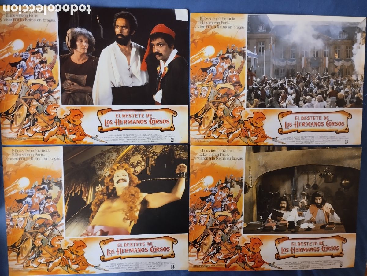 Cine: 8 FOTOCROMOS - EL DESTETE DE LOS HERMANOS CORSOS